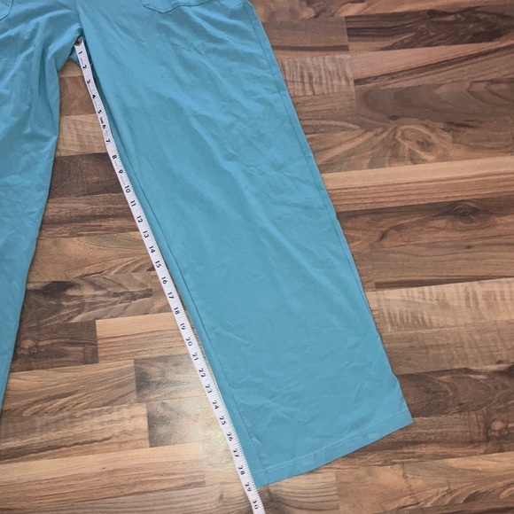 UV Skinz Everyday Wide Leg Pants River Women’s Sz M Smocked Drawstring Waist - Picture 9 of 10